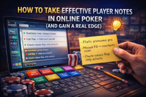 How to take notes for online poker. ClubGG 310340