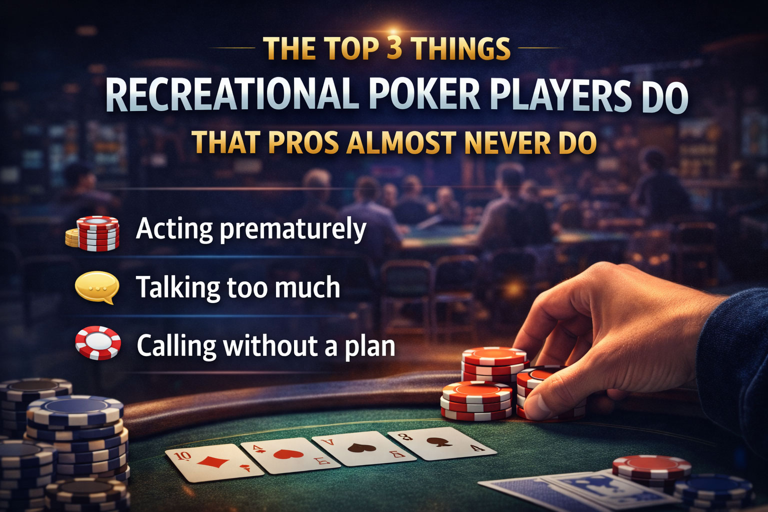 Recreational Players Vs. Pros Blog Header Image - ClubGG 310340