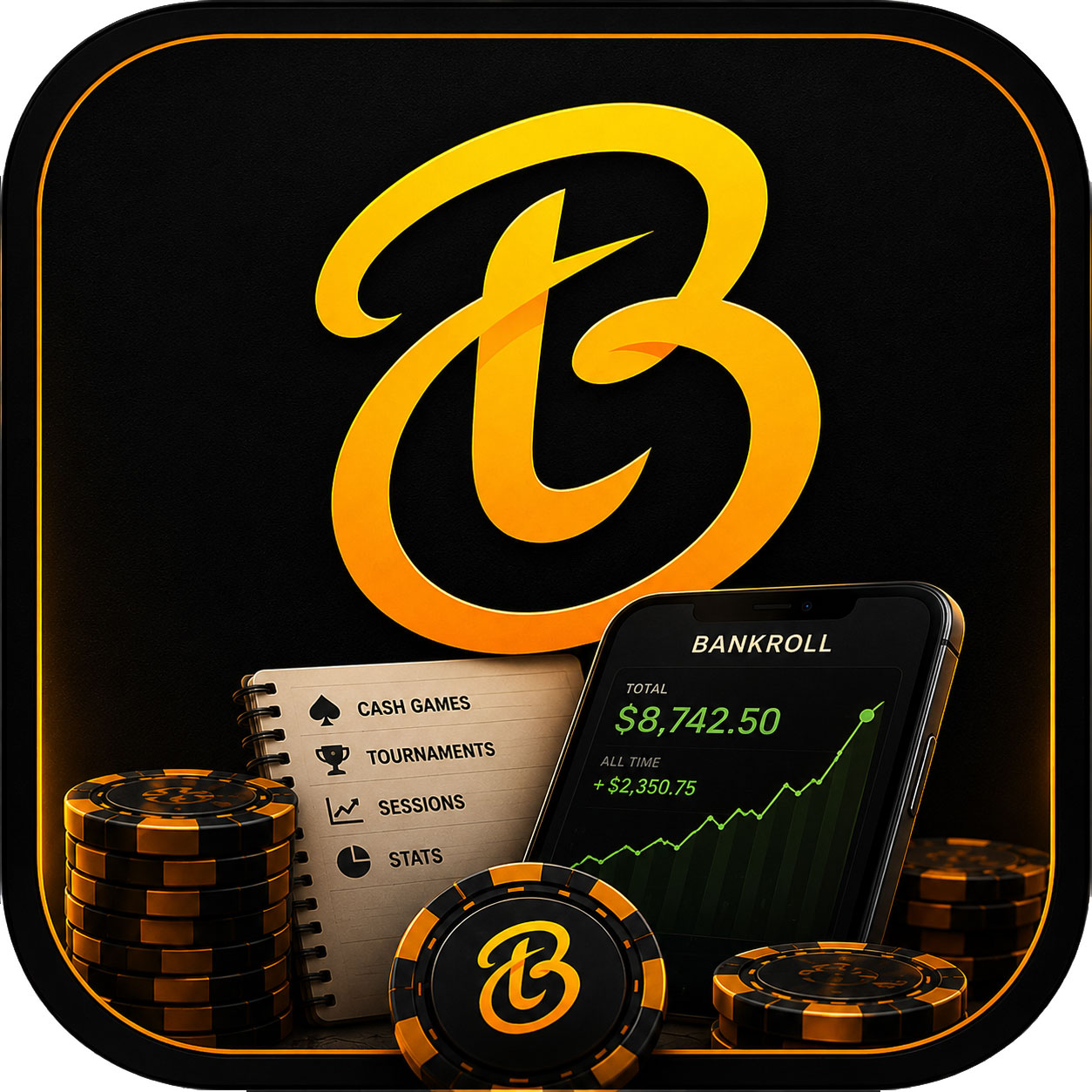 Bankroll Tracker App Icon